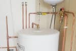 Unvented cylinder installation